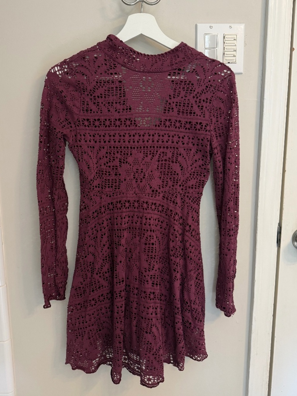 Free People (FP) Dress in Plum : Like New, XS